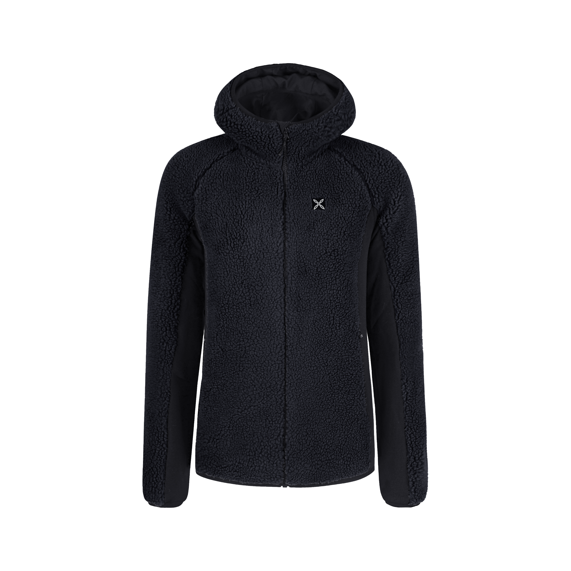 montura-sherpa-felpa-donna-con-cappuccio-zip image 8