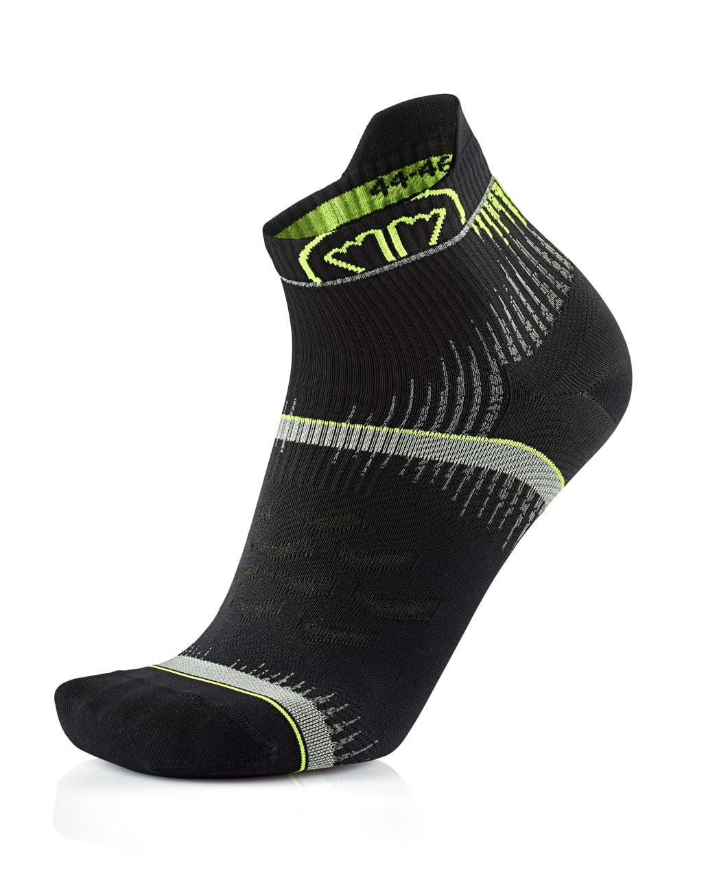 sidas-run-ultra-calze-running-nero-giallo image 1