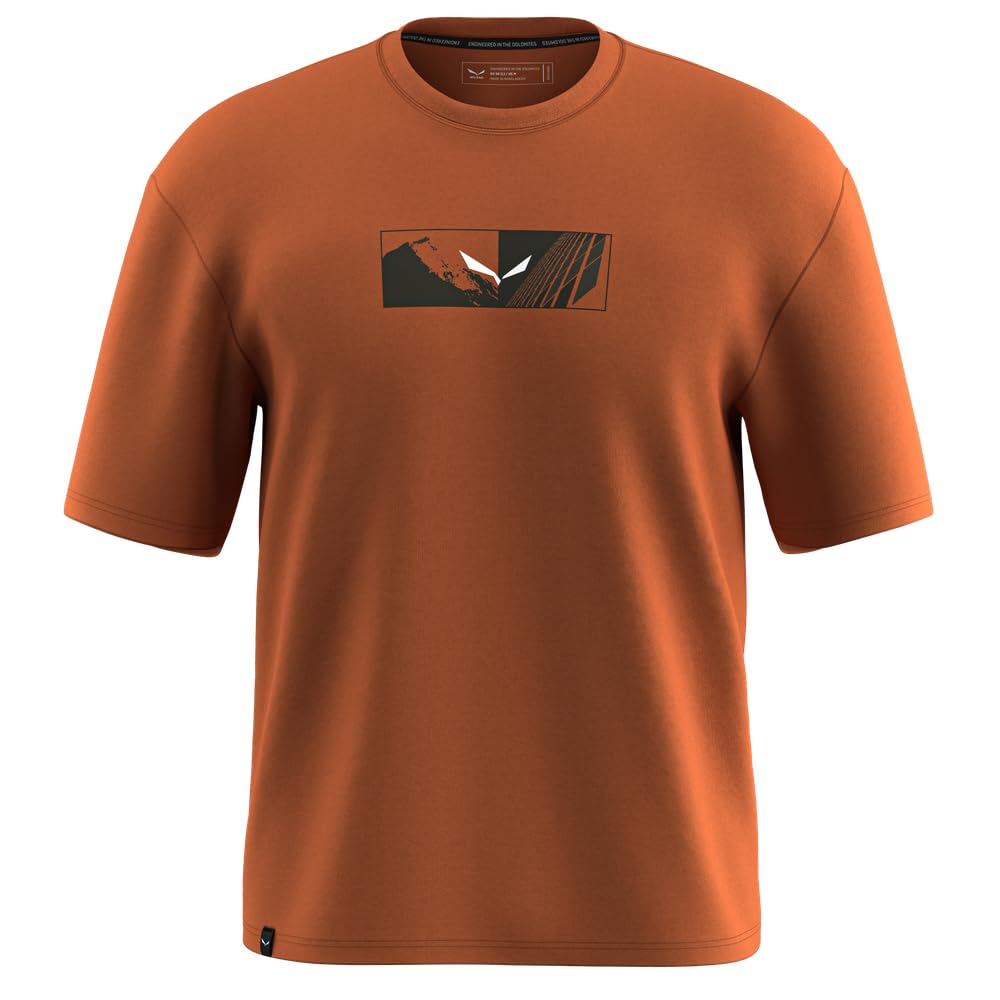 salewa-eagle-hybrid-s-s-tee-uomo-taglia-m-maglietta-larga-montagna image 3