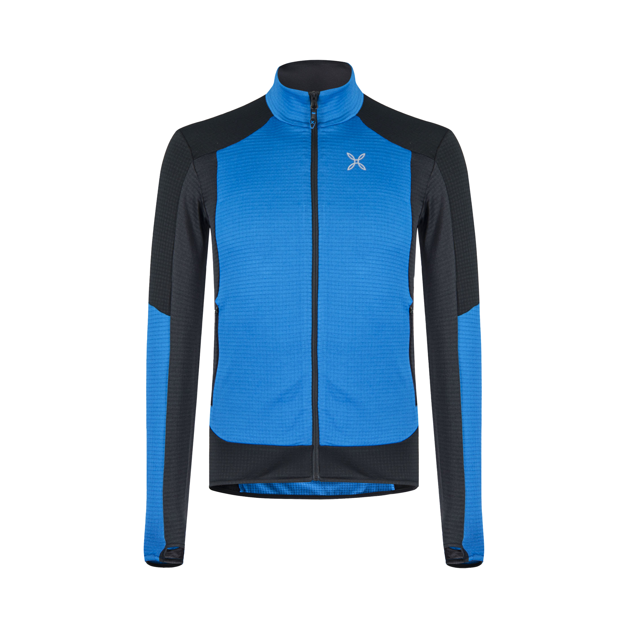 montura-stretch-color-maglia-pile-uomo-zip-con-cappuccio-termico-4-way-stretch image 7