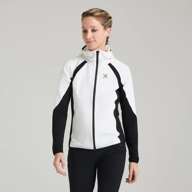 montura-stretch-evo-maglia-donna-pile-termico-con-cappuccio image 1
