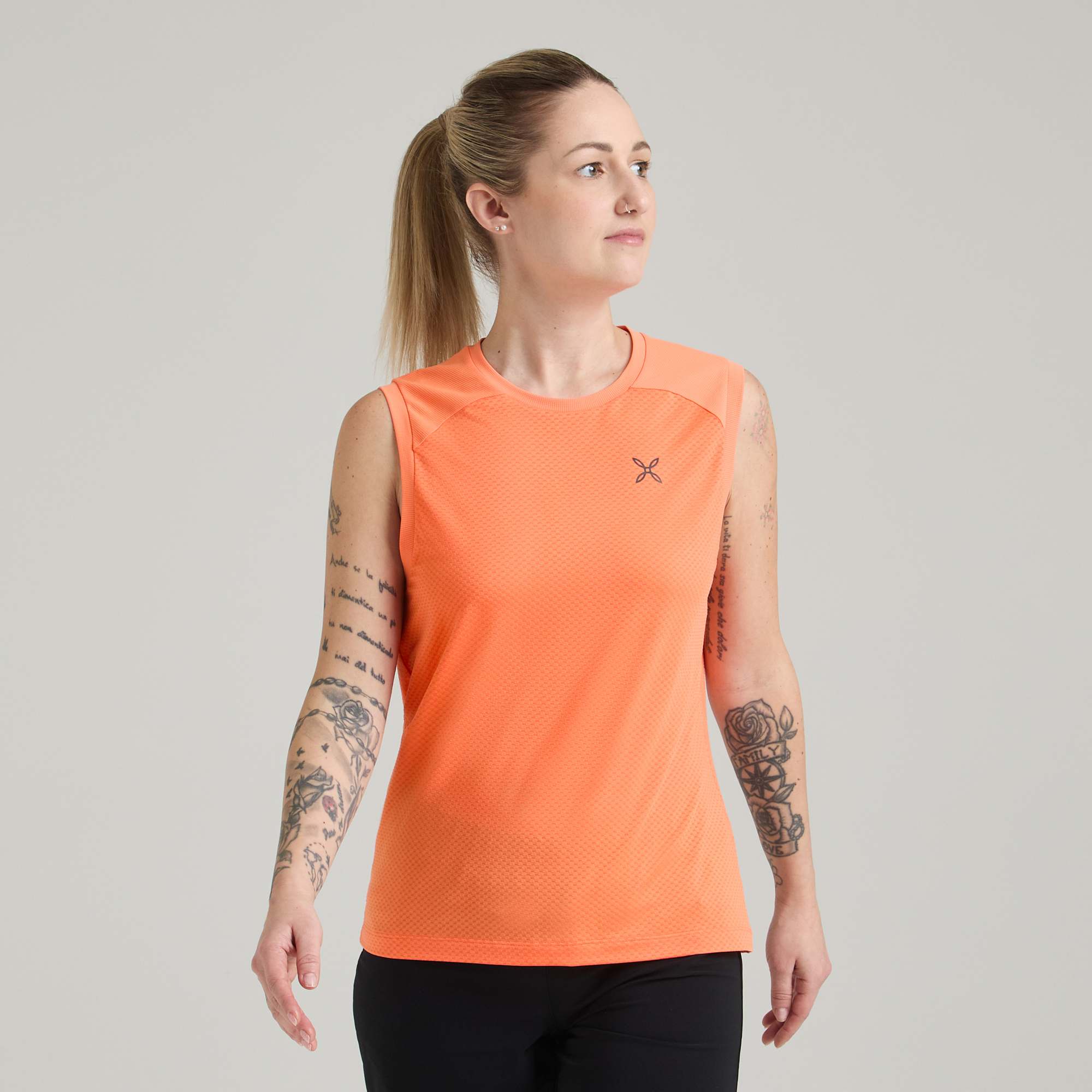 montura-rise-canotta-woman-top-trail-hiking-smemorato-donna-upf-30 image 1