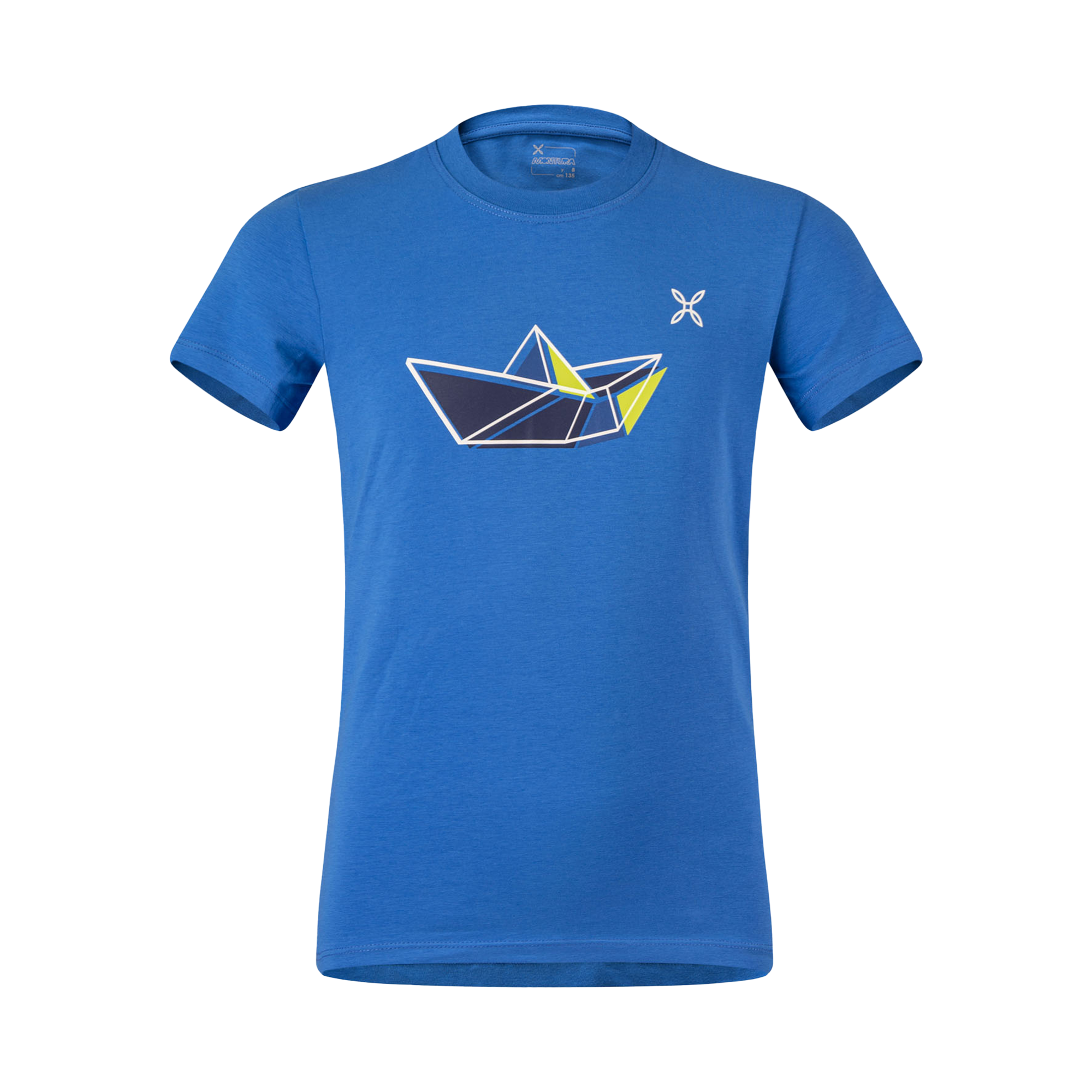 montura-origami-t-shirt-kids-in-jersey-di-cotone-con-grafica image 3