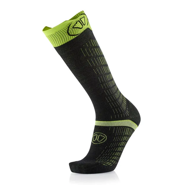 sidas-ski-merino-performance-nero-giallo-calze-sci-alpinismo image 1