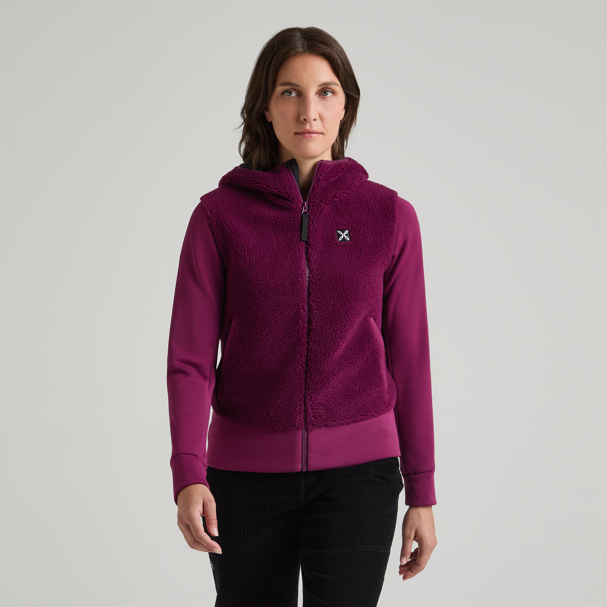 montura-sherpa-mix-jacket-woman-giacca-termica-donna-con-cappuccio image 2