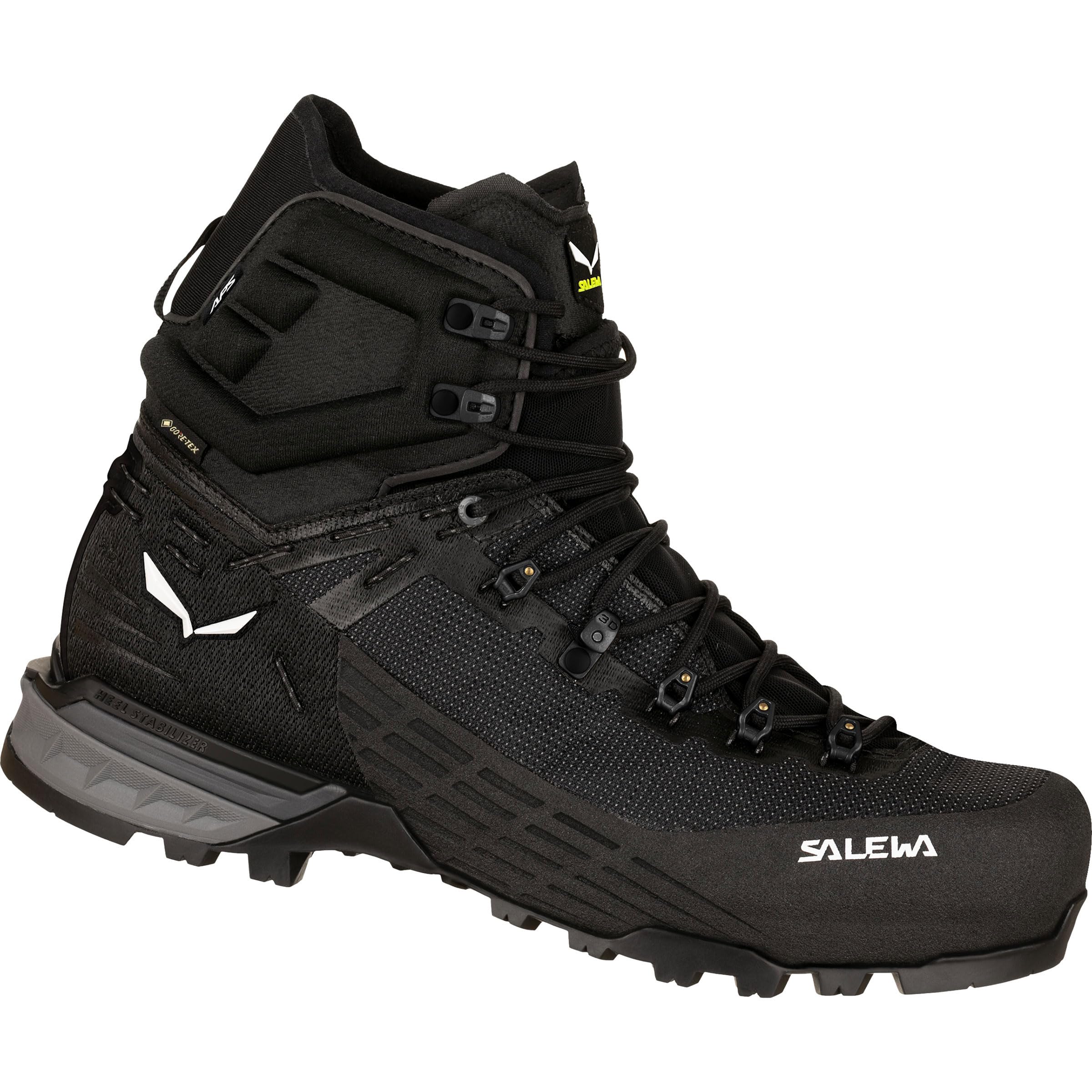 salewa-ortles-edge-mid-gtx-scarpone-alpinismo-uomo-black-black-uk-11-5 image 1