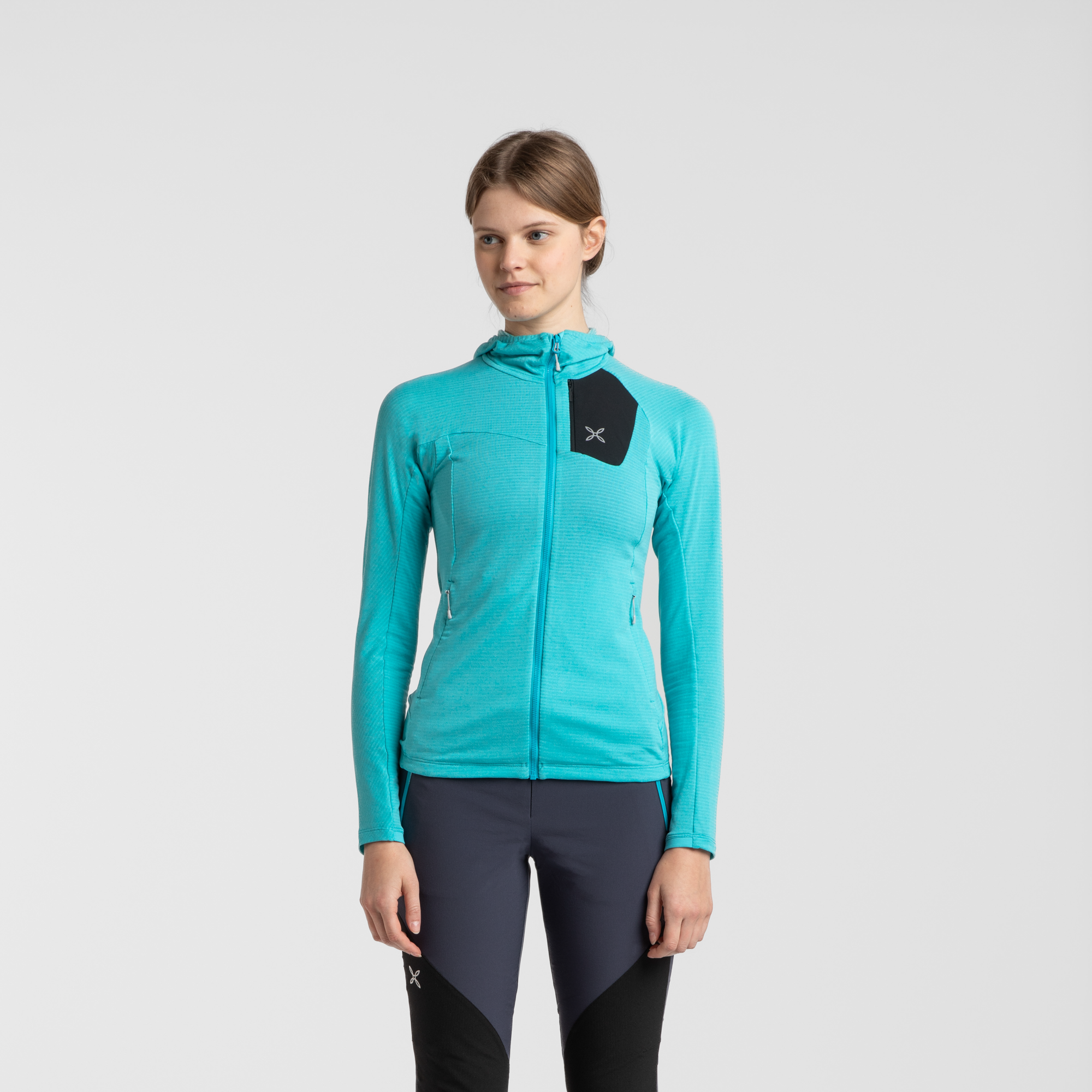montura-vertigo-power-grid-hoodie-maglia-donna-con-zip image 2