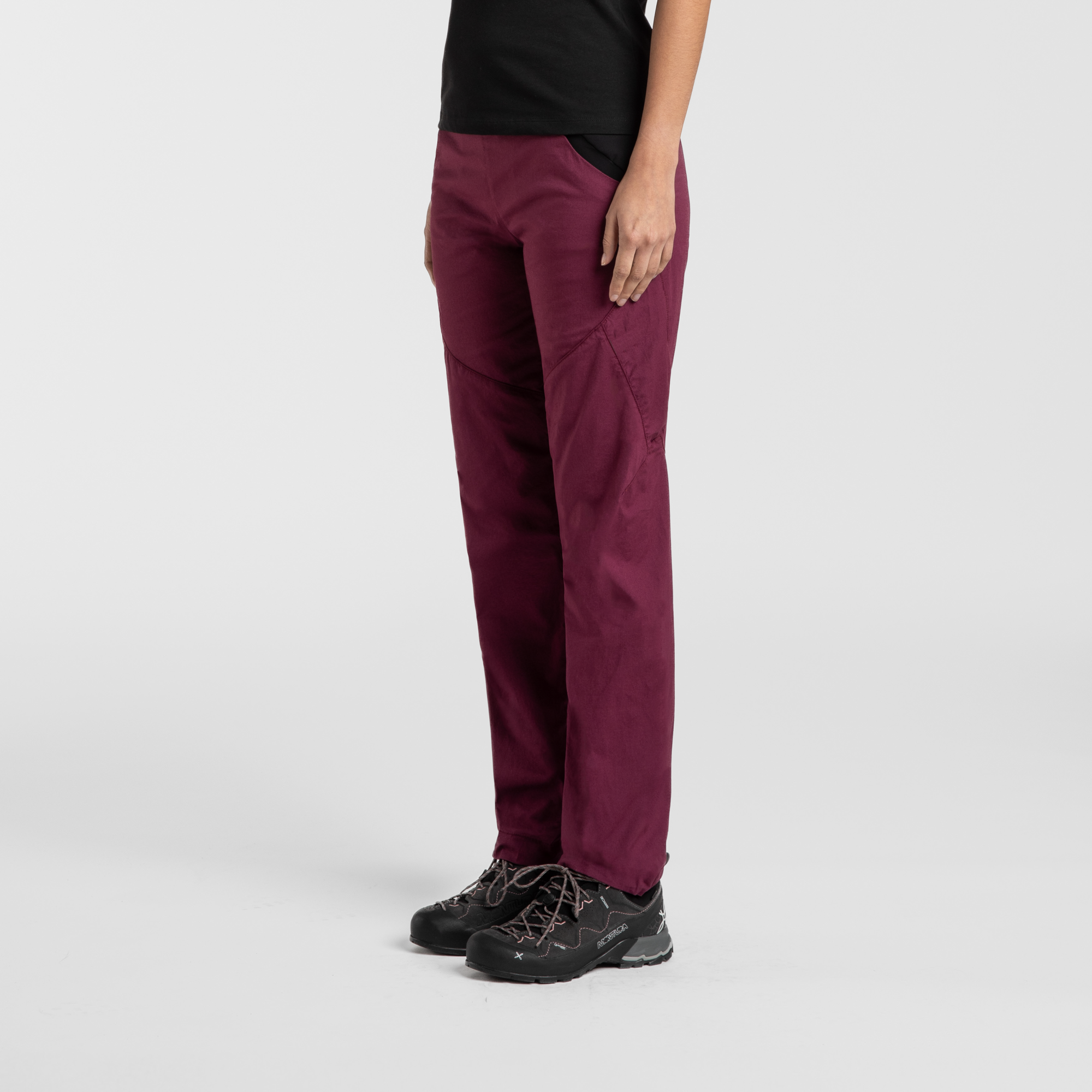 montura-guna-pants-donna-pantaloni-arrampicata-cotone-stretch image 5
