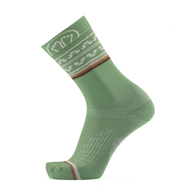 sidas-run-spirit-green-calze-running-trail-tecniche image 2