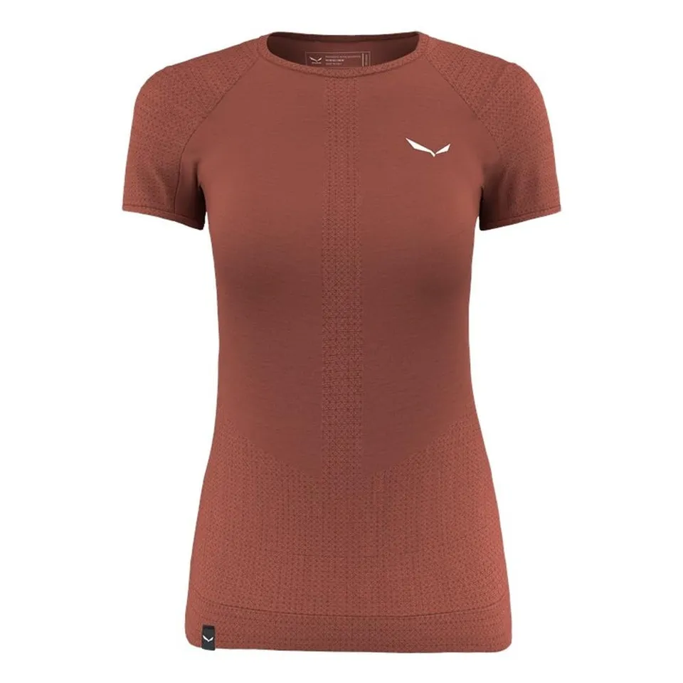 salewa-zebru-medium-warm-t-shirt-termica-donna-manica-corta image 1