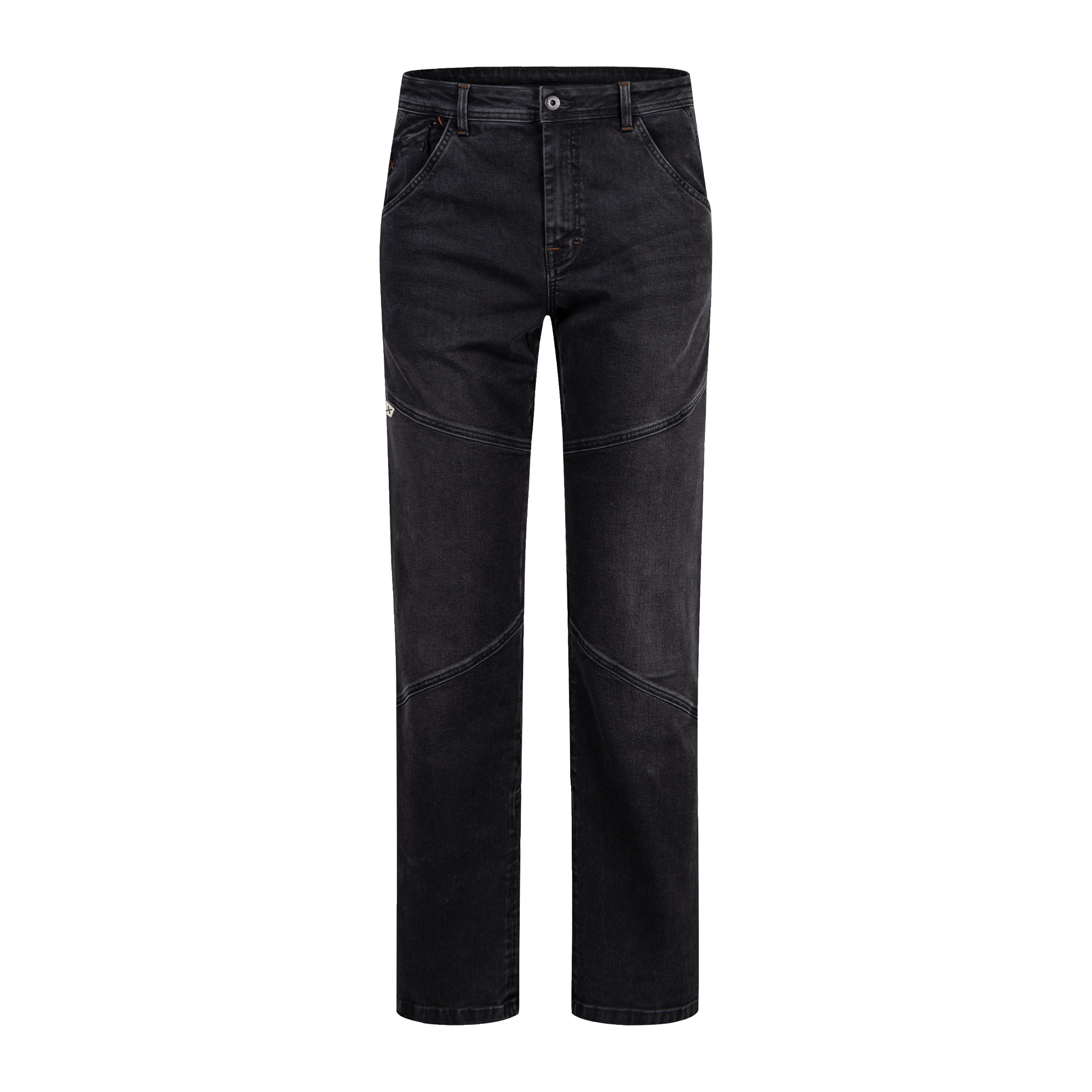 montura-allez-black-denim-pants-pantaloni-jeans-elasticizzati image 5