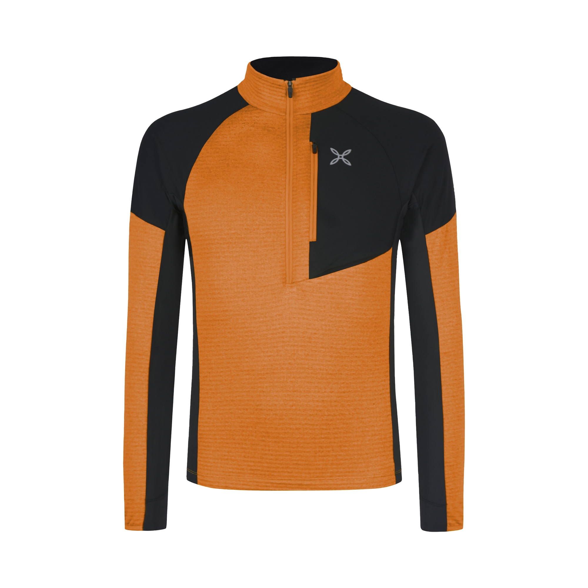 montura-thermal-grid-2-anorak-pile-mezza-zip-collo-alto-uomo image 4