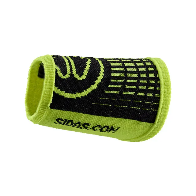 sidas-polsini-spugna-running-nero-giallo-coppia image 1