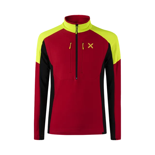 montura-force-anorak-pile-termico-mezza-zip-unisex image 1