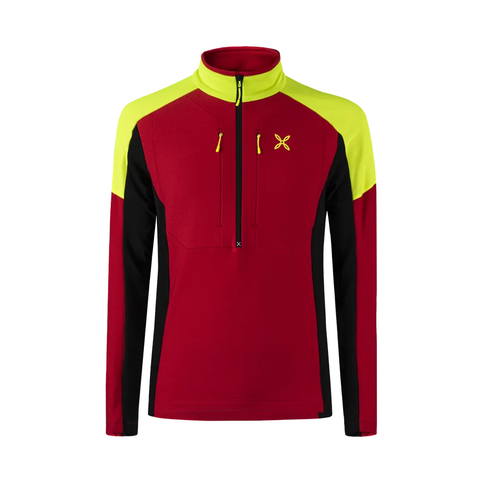 montura-force-anorak-pile-termico-mezza-zip-unisex image 1