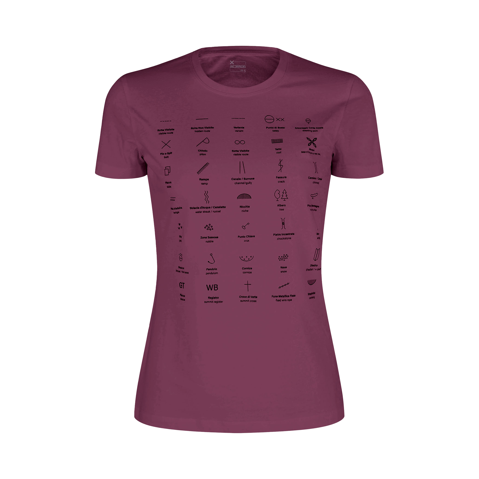 montura-topographic-t-shirt-woman-t-shirt-arrampicata-donna-cotone-bio image 3