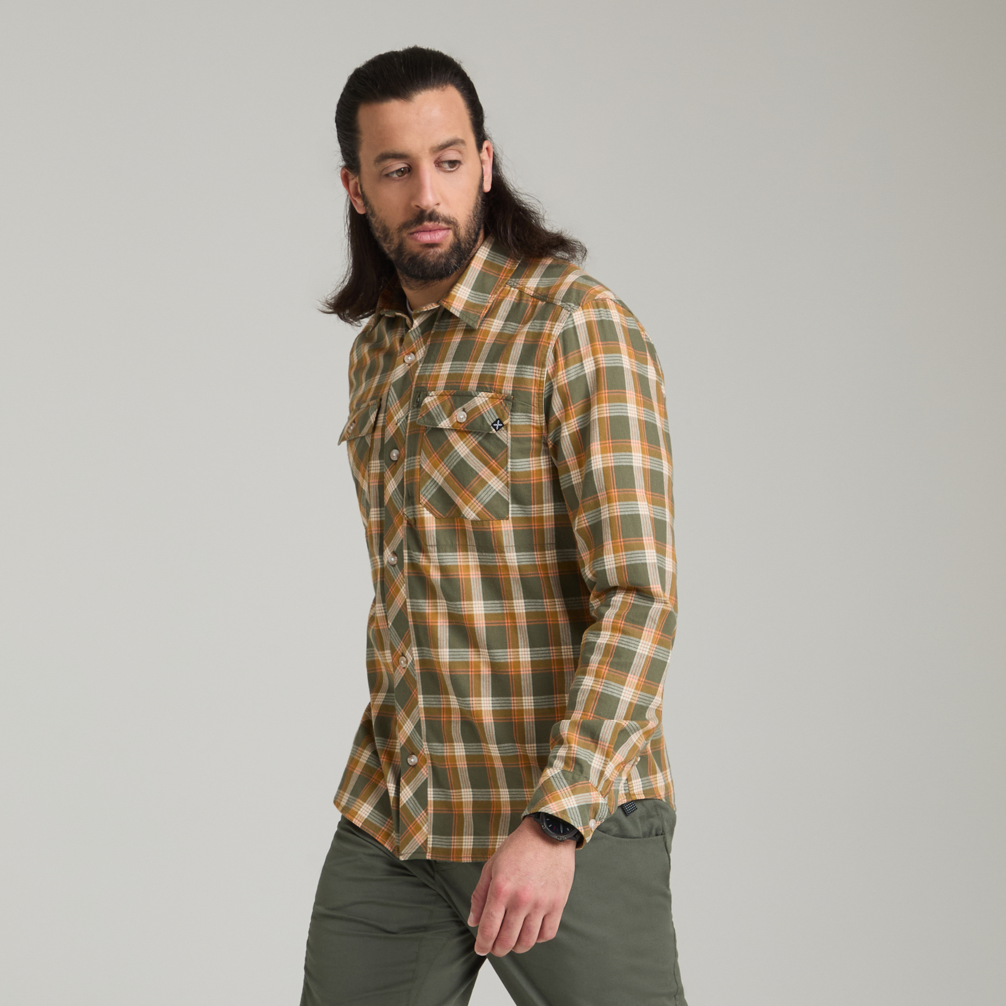 montura-cotton-check-shirt-camicia-uomo-in-cotone-a-quadri image 8