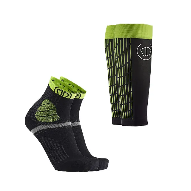 sidas-trail-protect-calze-trail-manicotti-ultralight-run-calf-nero-giallo image 1