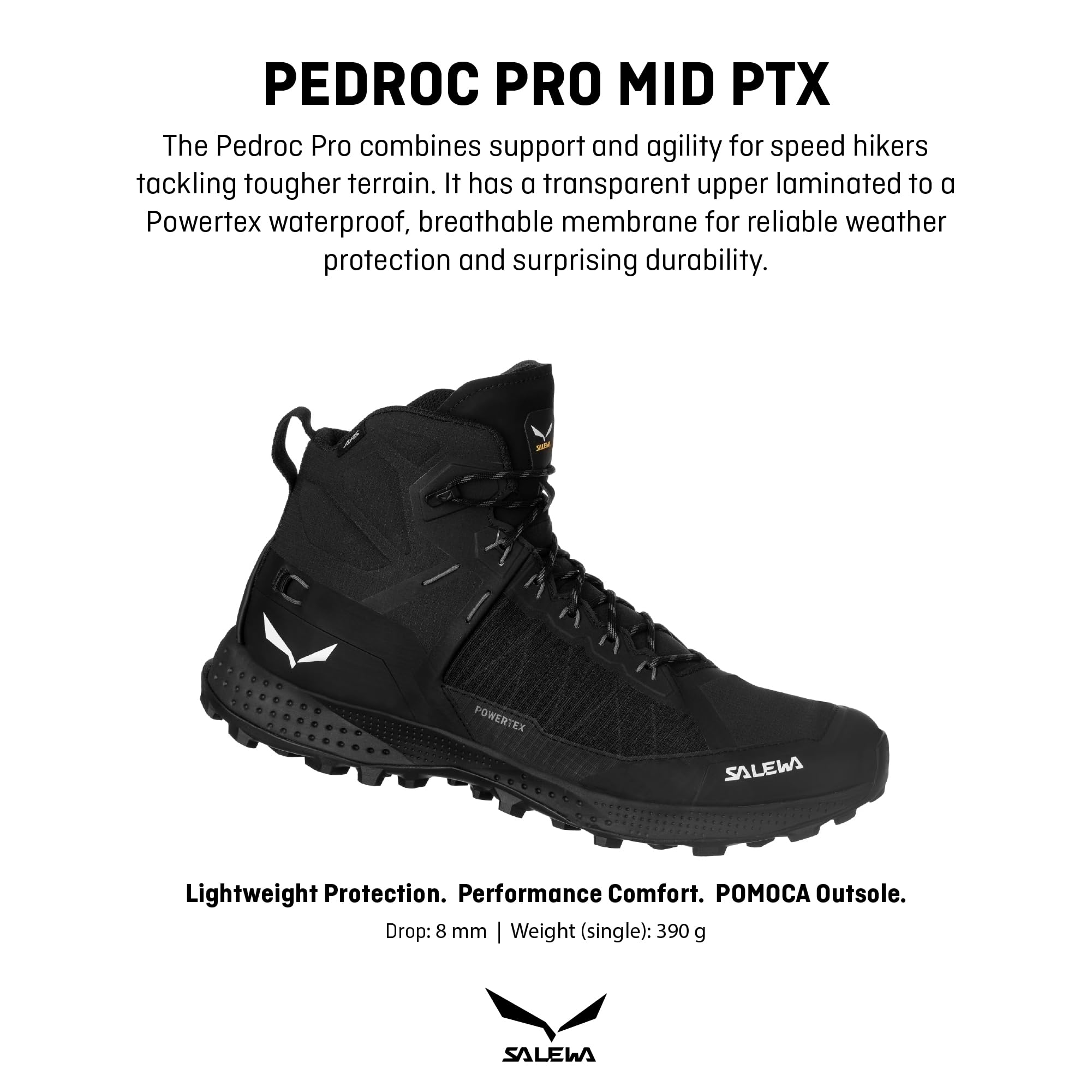 salewa-pedroc-pro-mid-ptx-scarpone-speed-hiking-uomo-impermeabile image 3