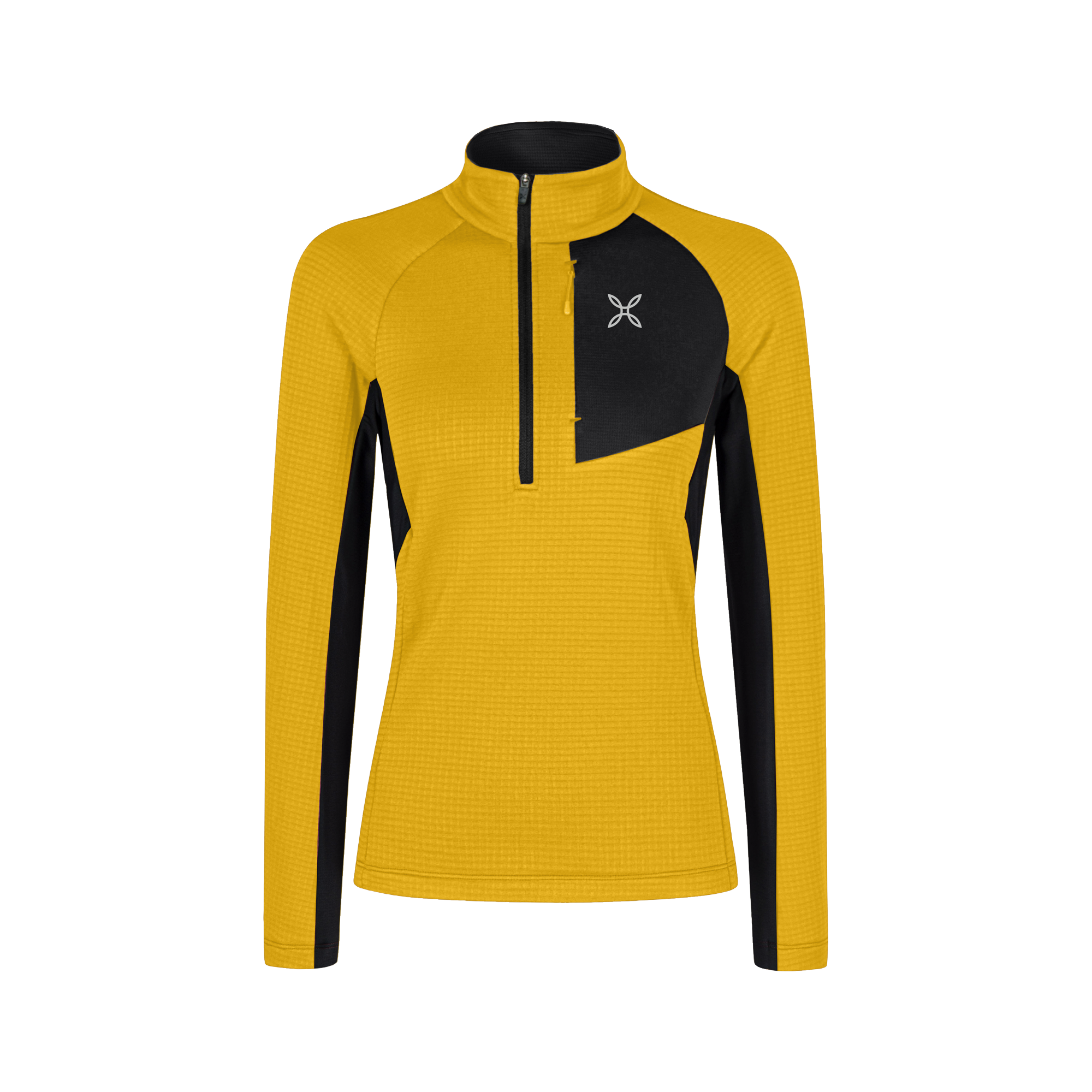 montura-stretch-color-3-zip-maglia-donna-in-polartec-power-grid image 3