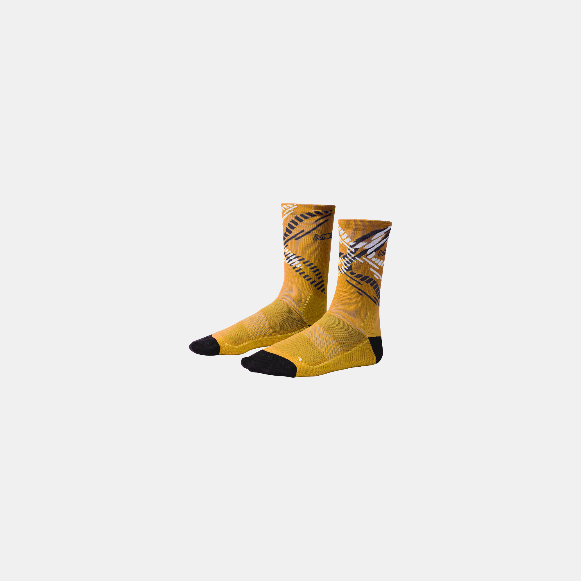 montura-graphic-logo-socks-calze-tecniche-unisex-in-dryarn image 2