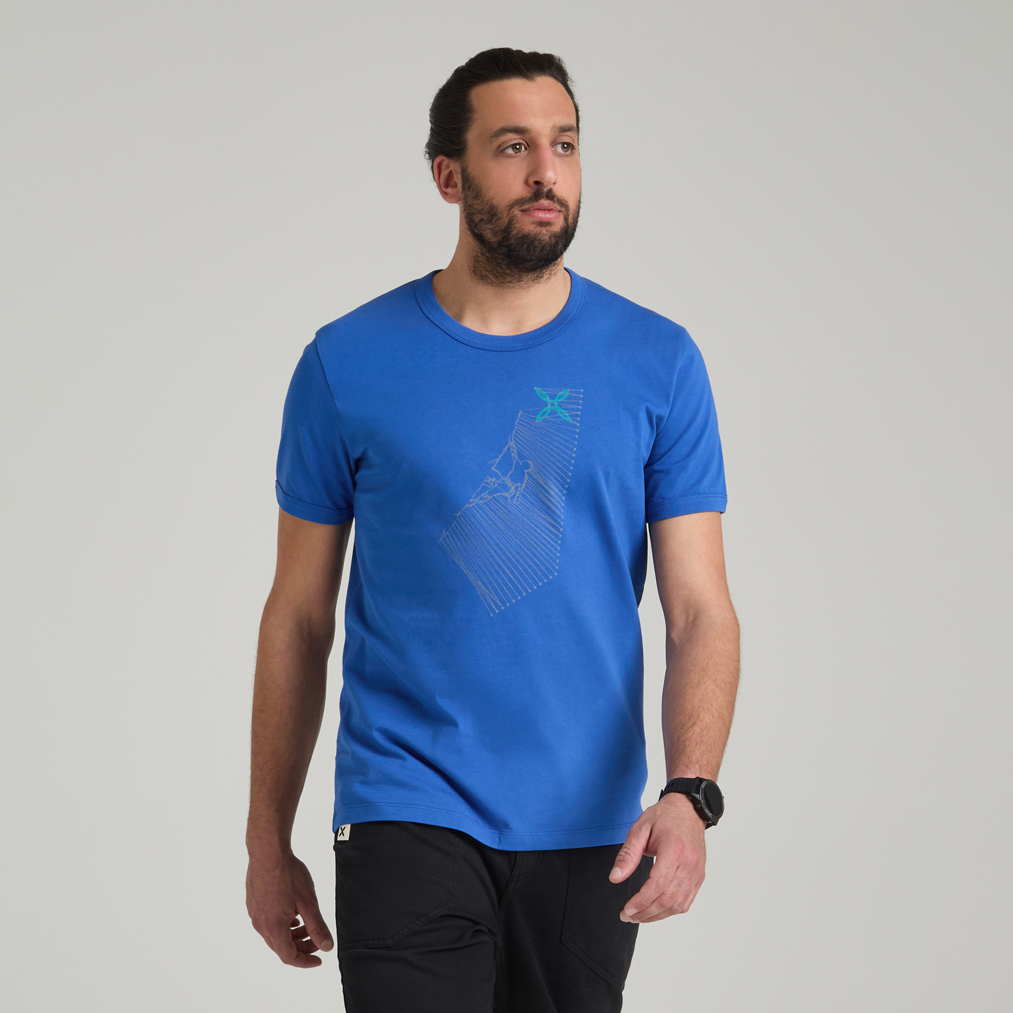 montura-wire-t-shirt-maglietta-unisex-cotone-organico-arrampicata image 3