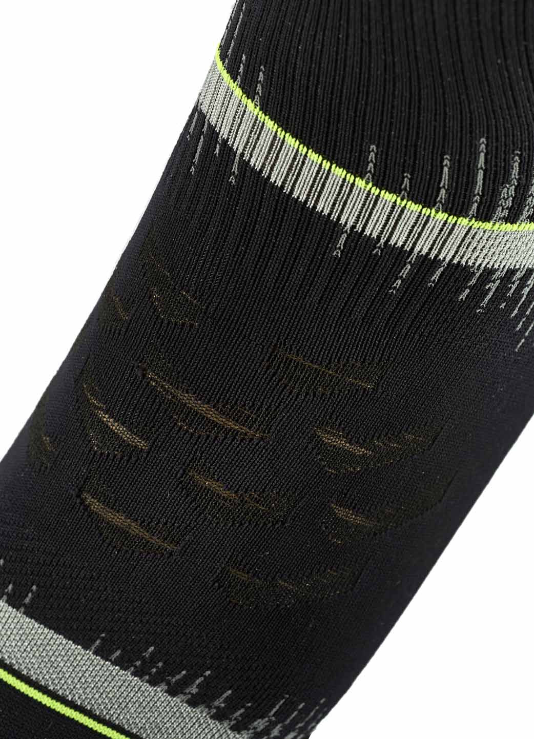 sidas-run-ultra-calze-running-nero-giallo image 7
