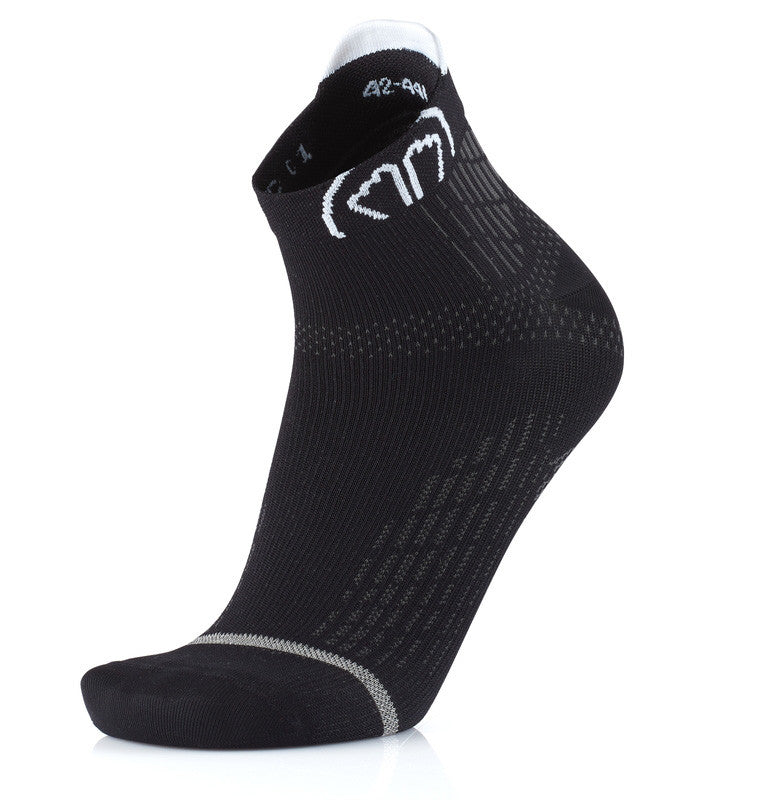 sidas-run-anatomic-ankle-black-calze-running-corte-alla-caviglia image 1
