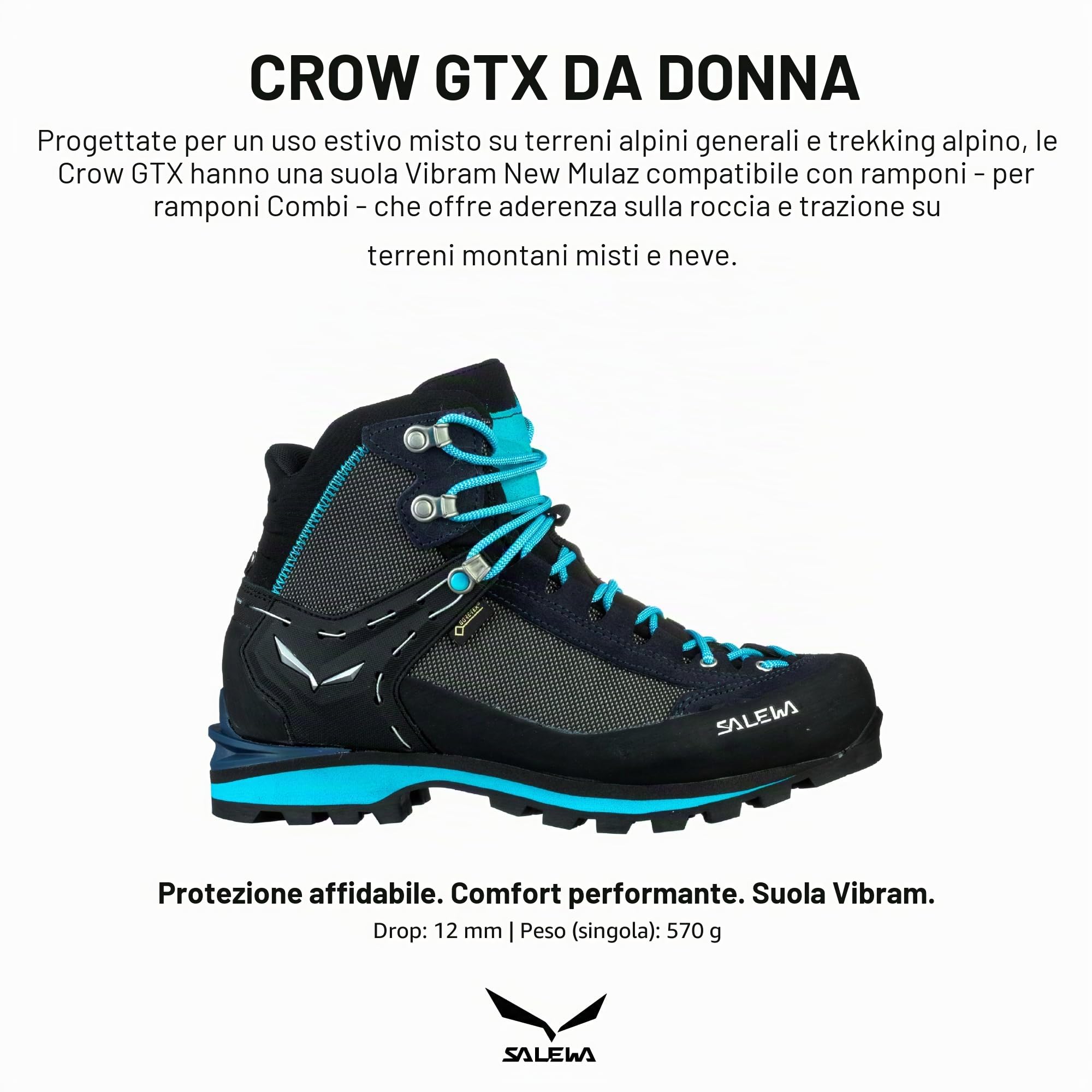 salewa-crow-gore-tex-scarponi-trekking-alpinismo-donna image 4