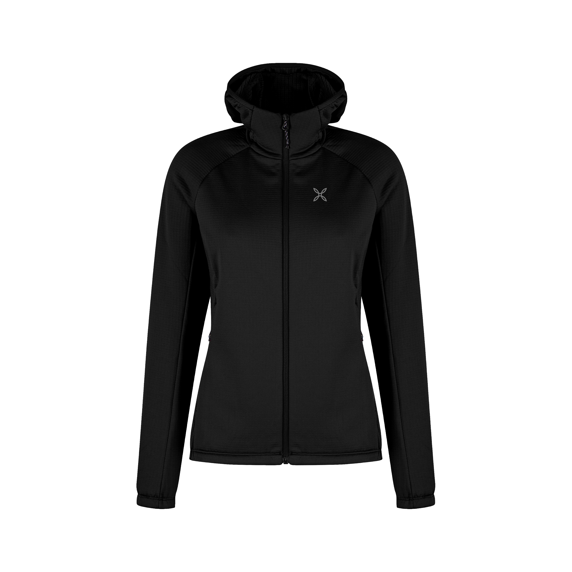 montura-fadis-grid-hooded-maglia-woman-felpa-termica-zip-con-cappuccio image 1