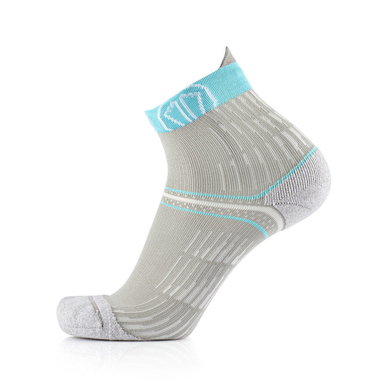 sidas-run-anatomic-comfort-donna-calze-running-grigio-turchese image 3