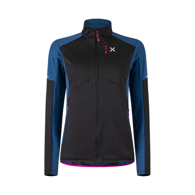 montura-rock-rose-maglia-woman-pile-climbing-donna-con-zip image 1