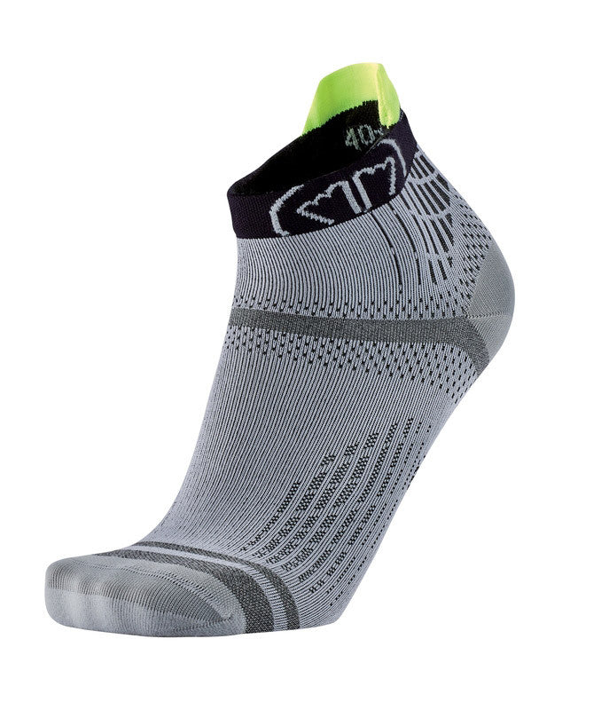 sidas-run-feel-grigio-nero-calze-running-sottili-tecniche image 1