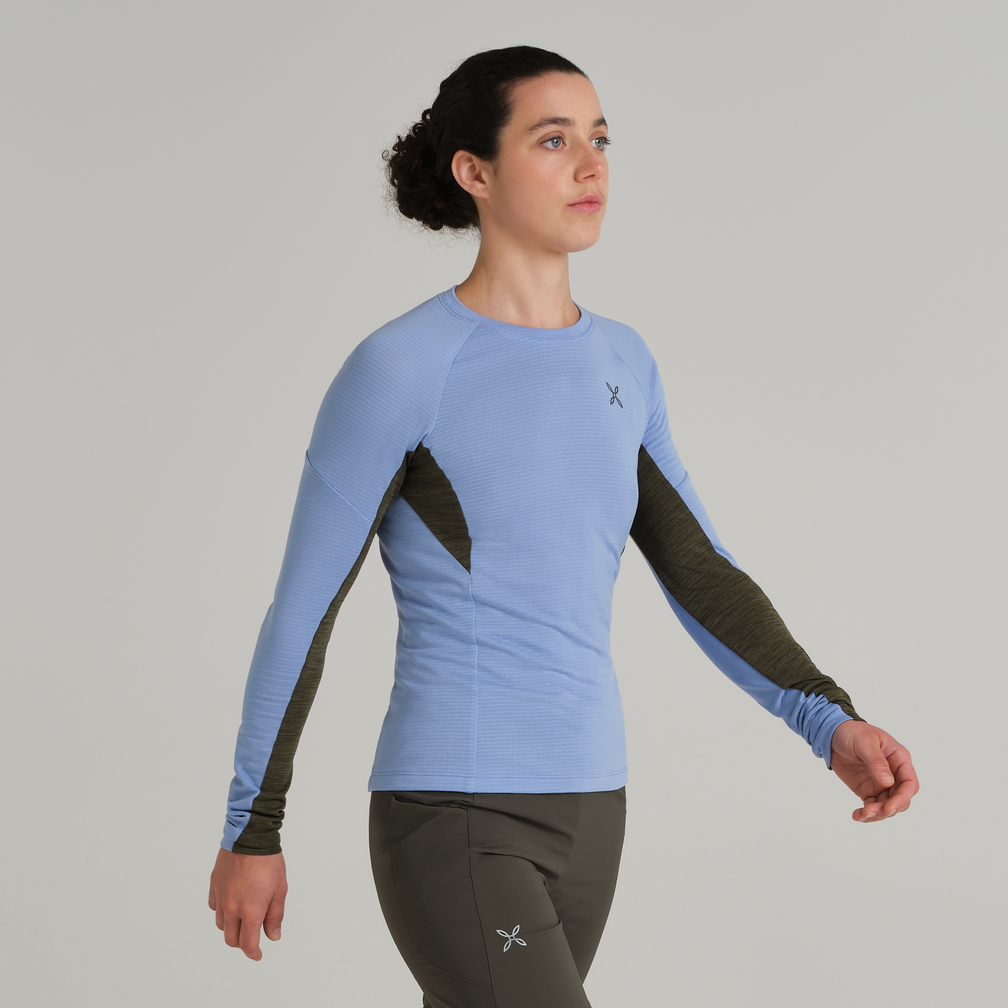 montura-stride-polartec-l-s-maglia-w-pile-donna-power-grid image 7