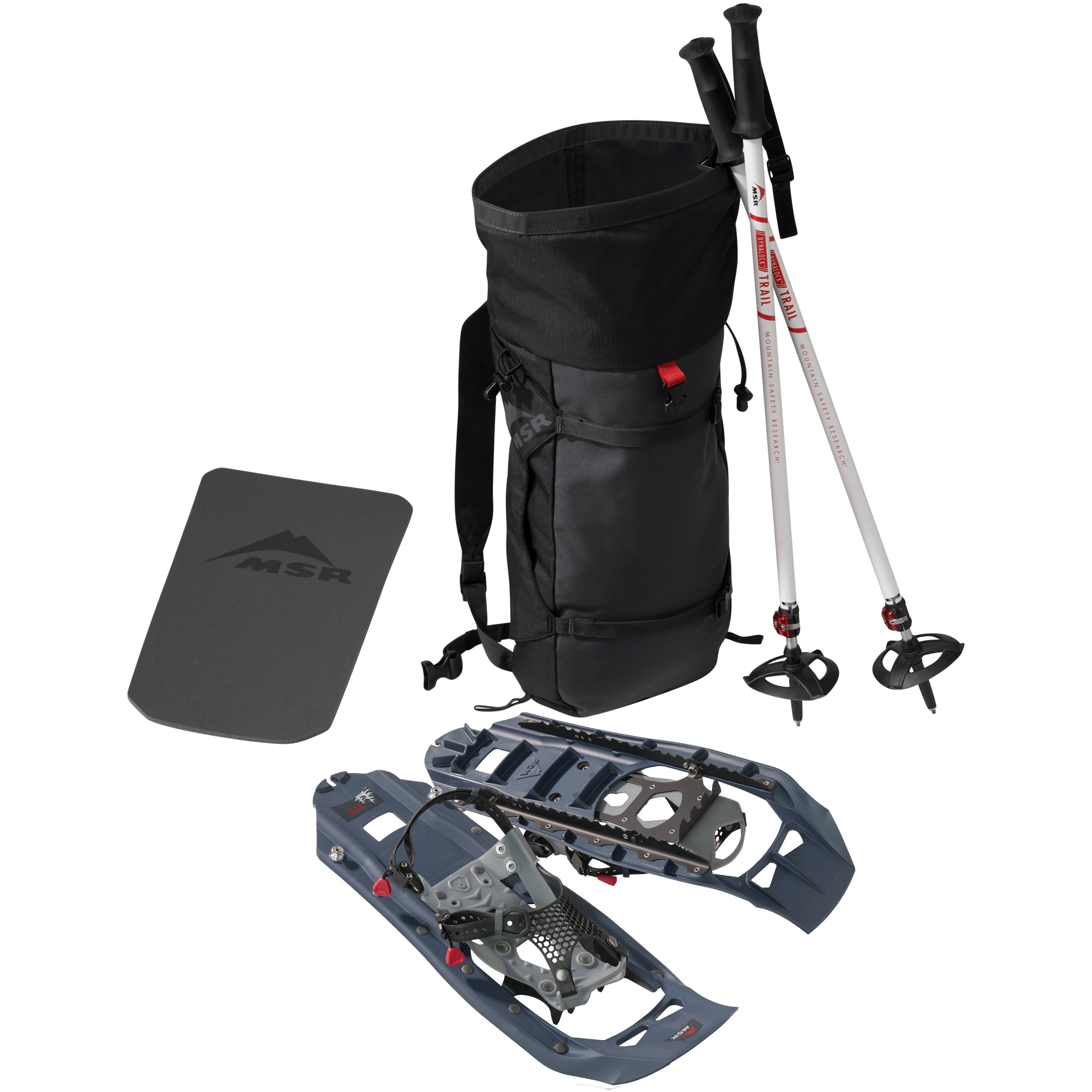 msr-evo-trail-kit-ciaspole-da-neve-con-bastoncini-e-sacca image 1