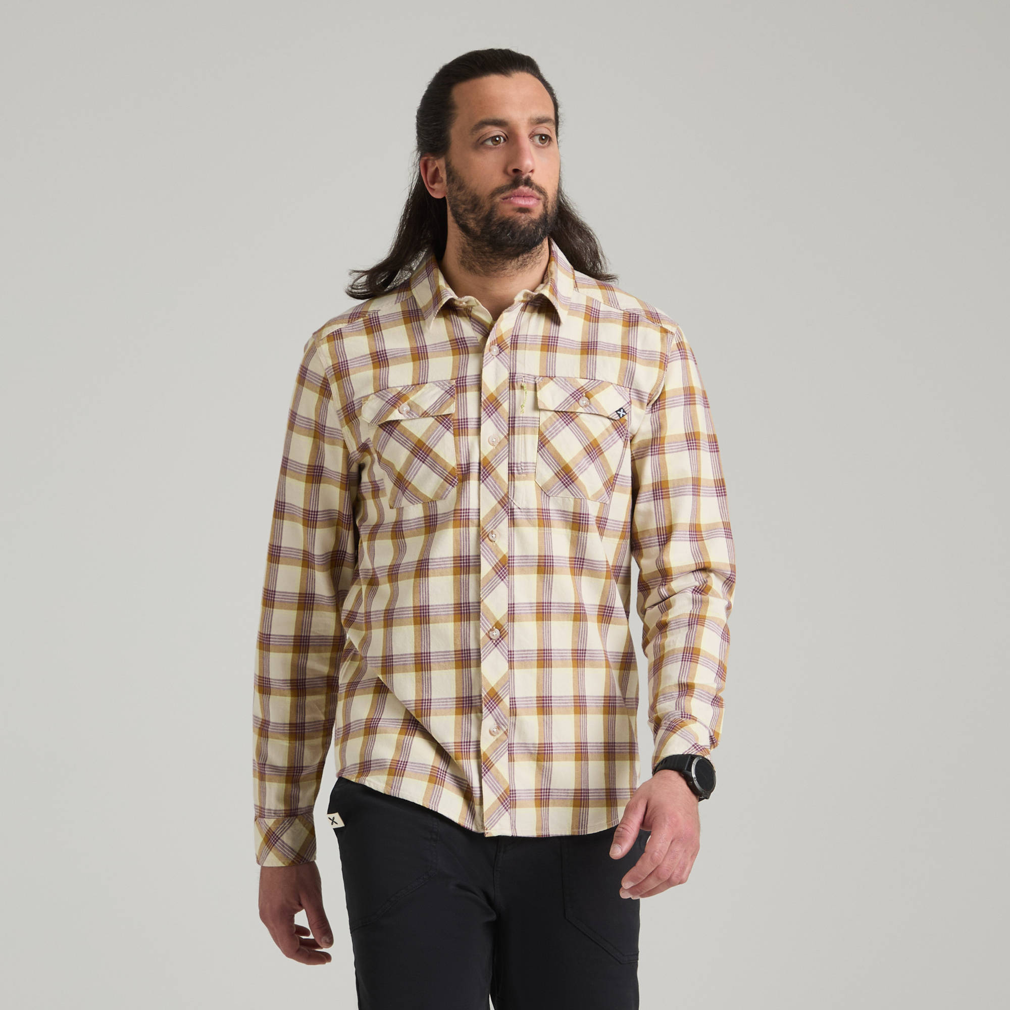 montura-cotton-check-shirt-camicia-uomo-in-cotone-a-quadri image 2