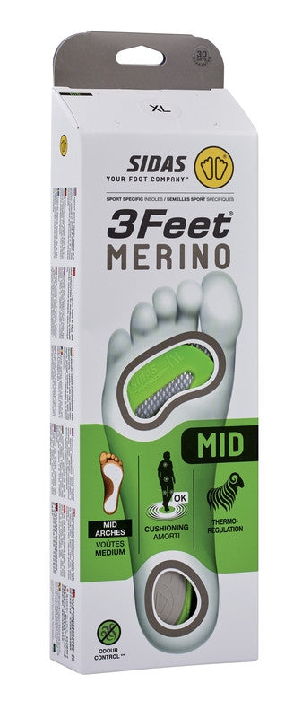 sidas-3feet-merino-mid-solette-anatomiche-arco-medio image 6