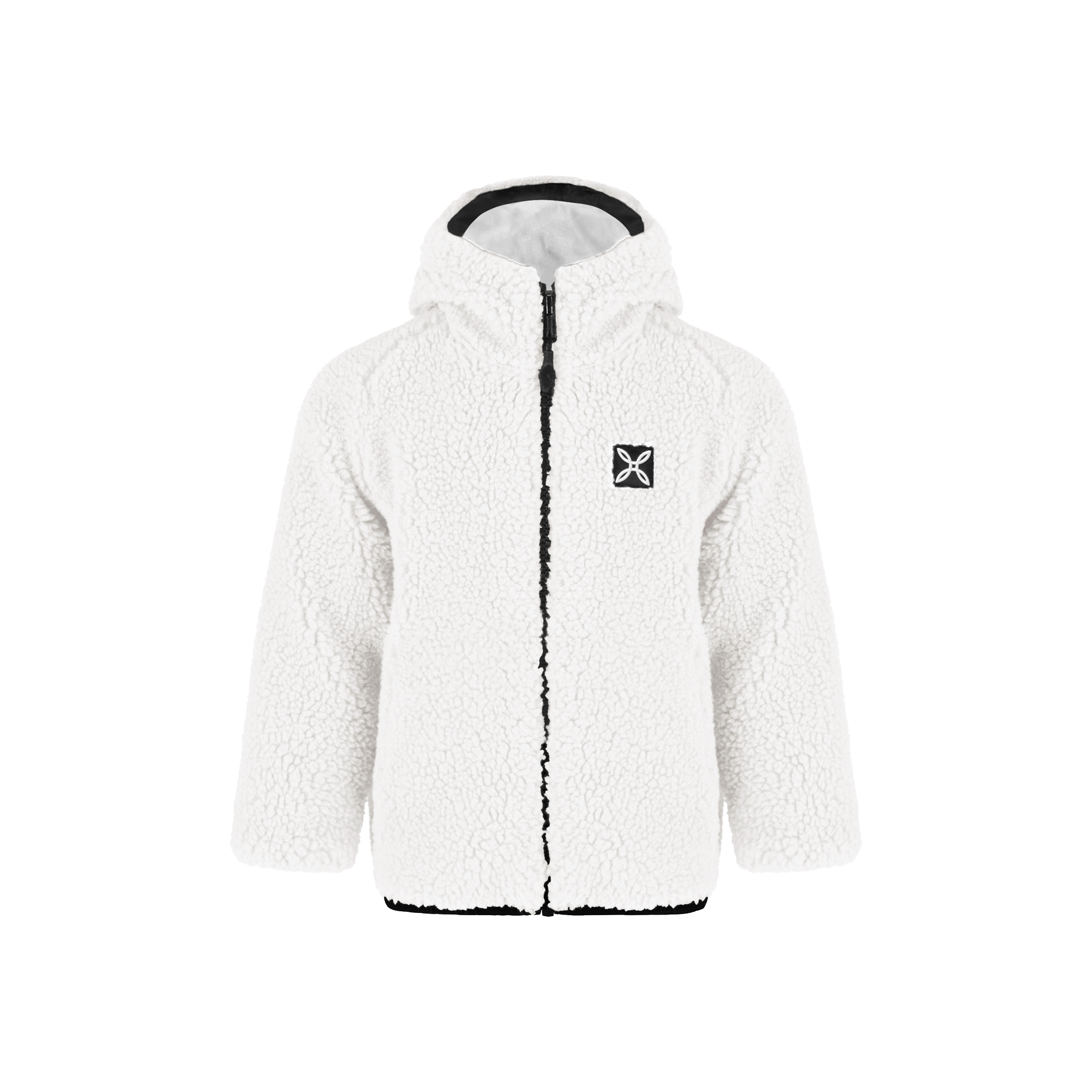 montura-sherpa-maglia-baby-felpa-bambino-zip-e-cappuccio image 1