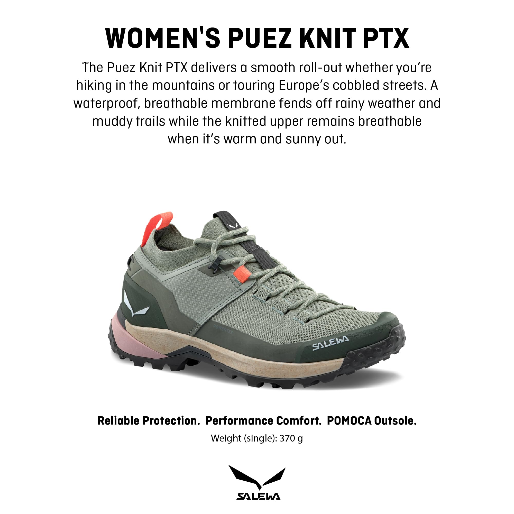 salewa-puez-2-knit-powertex-scarpa-trekking-donna-impermeabile image 3