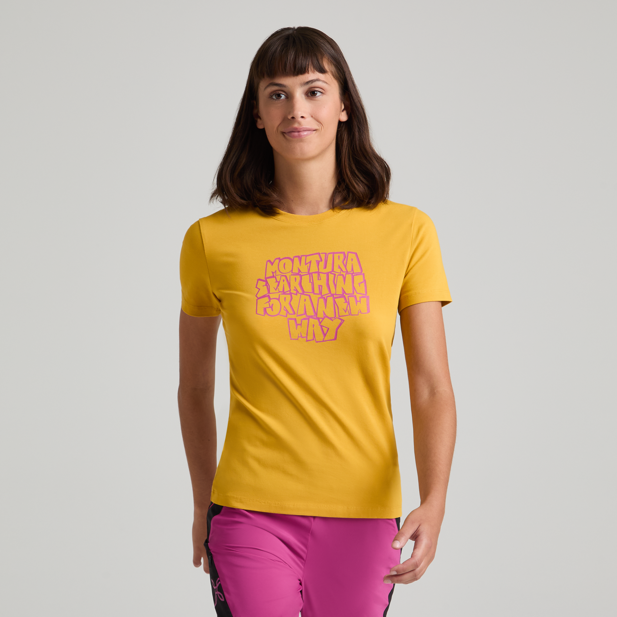 montura-knots-t-shirt-donna-t-shirt-in-cotone-organico-elasticizzato-gots image 2
