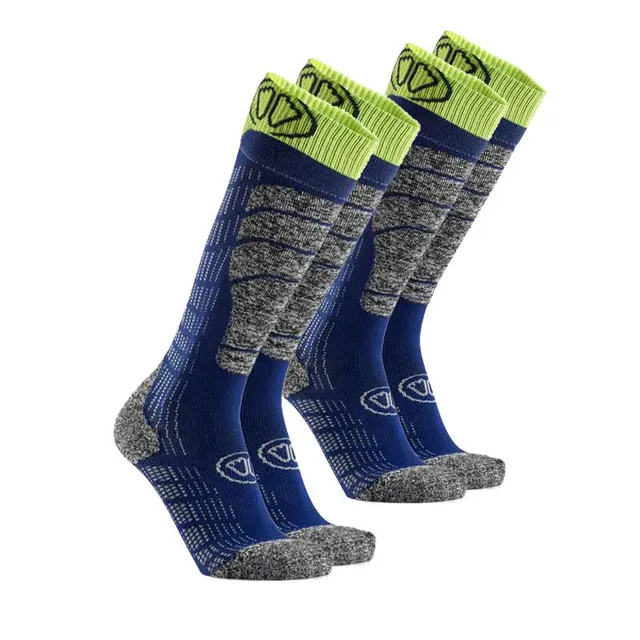 sidas-ski-comfort-calze-da-sci-set-2-paia-blu-grigio image 1