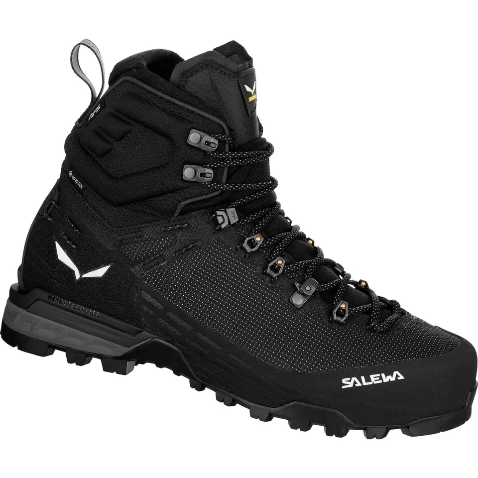 salewa-ortles-edge-mid-gtx-scarpe-alpinismo-black-black-uk-8-5 image 1
