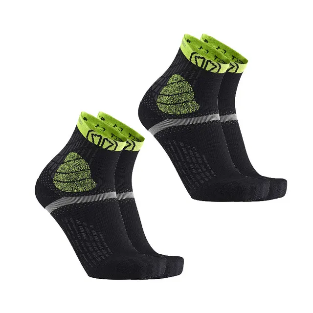 sidas-trail-protect-nero-giallo-set-2-paia-calze-trail-running image 1