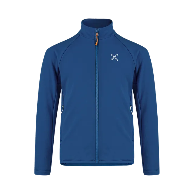 montura-stretch-maglia-kids-pile-bambino-con-zip-intera image 1