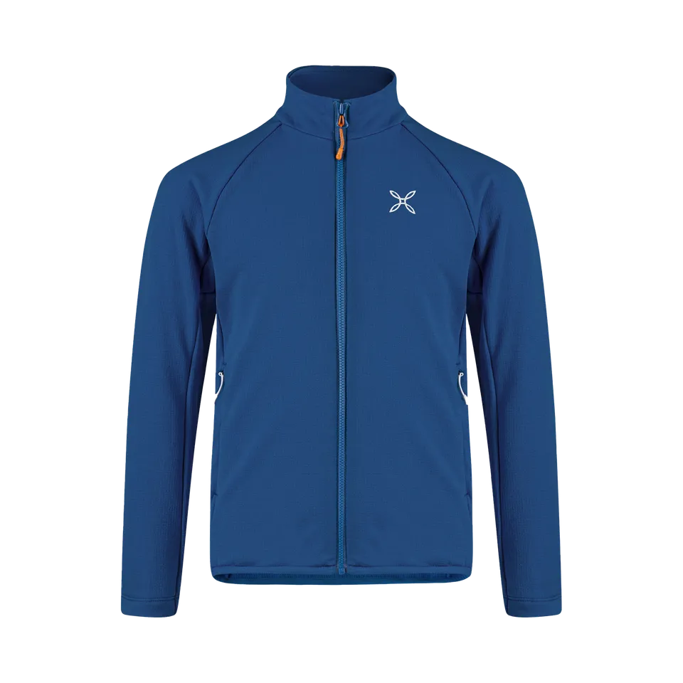 montura-stretch-maglia-kids-pile-bambino-con-zip-intera image 1