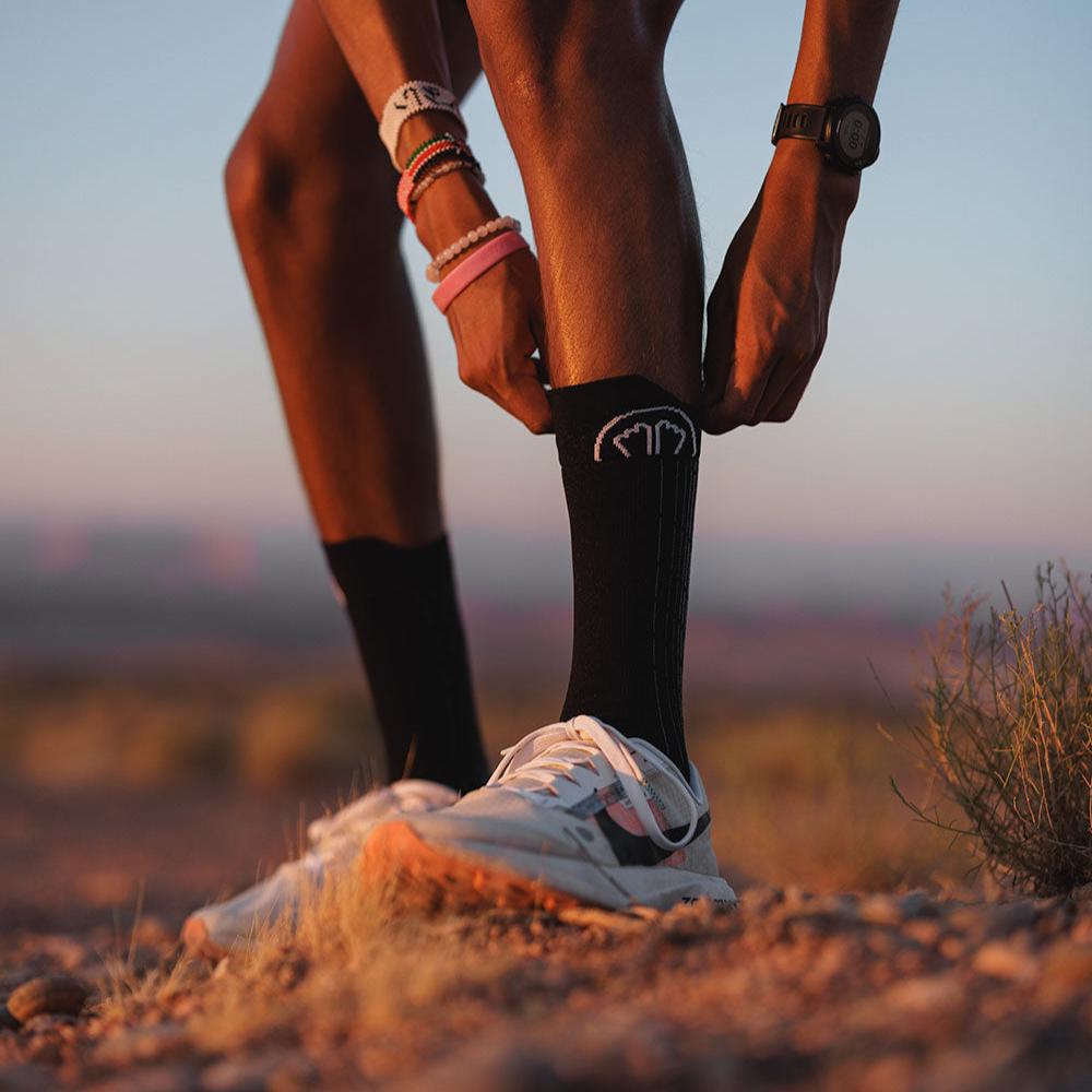 sidas-run-anatomic-crew-calze-running-black-alte-polpaccio image 6