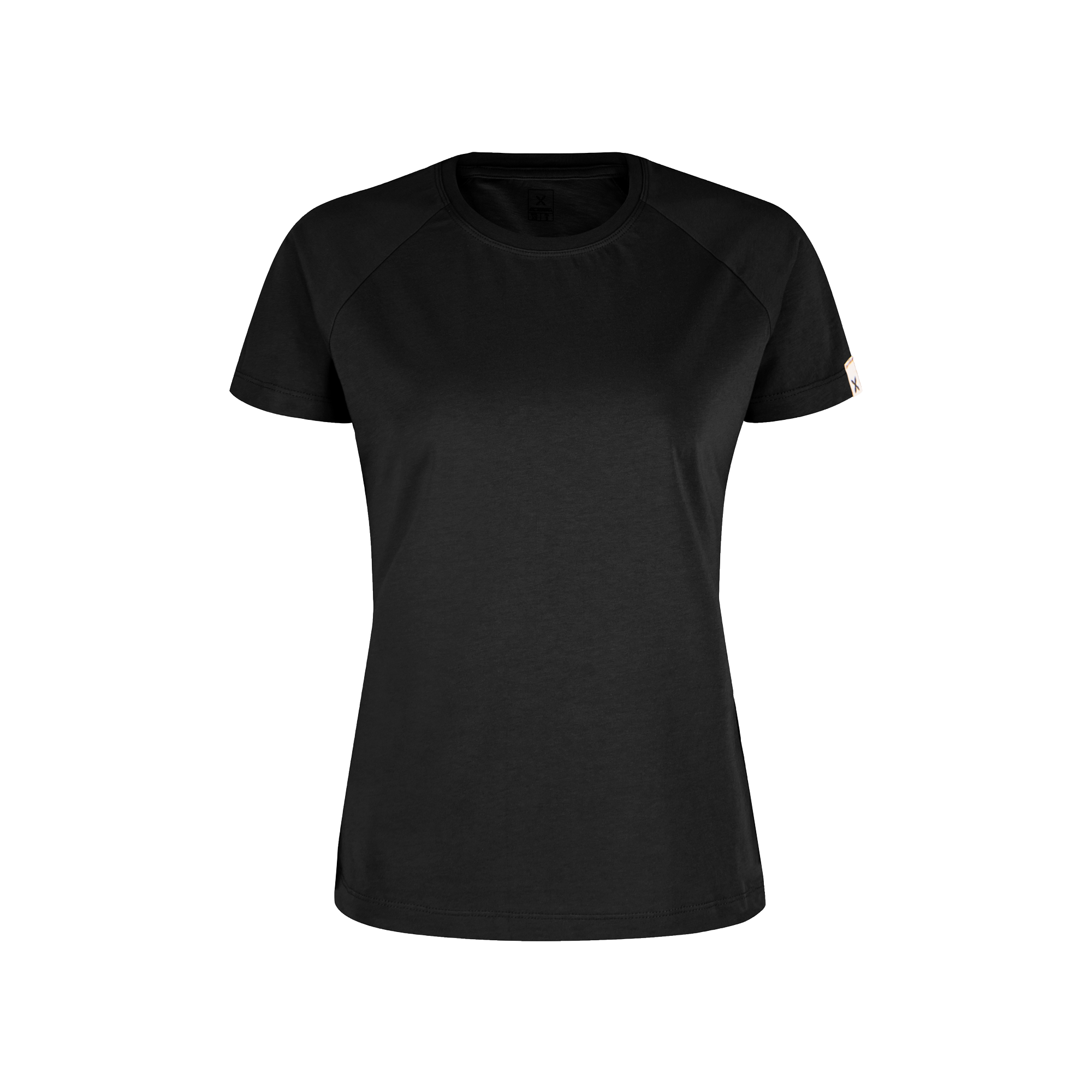 montura-minimal-logo-t-shirt-donna-maglietta-cotone-bio image 2