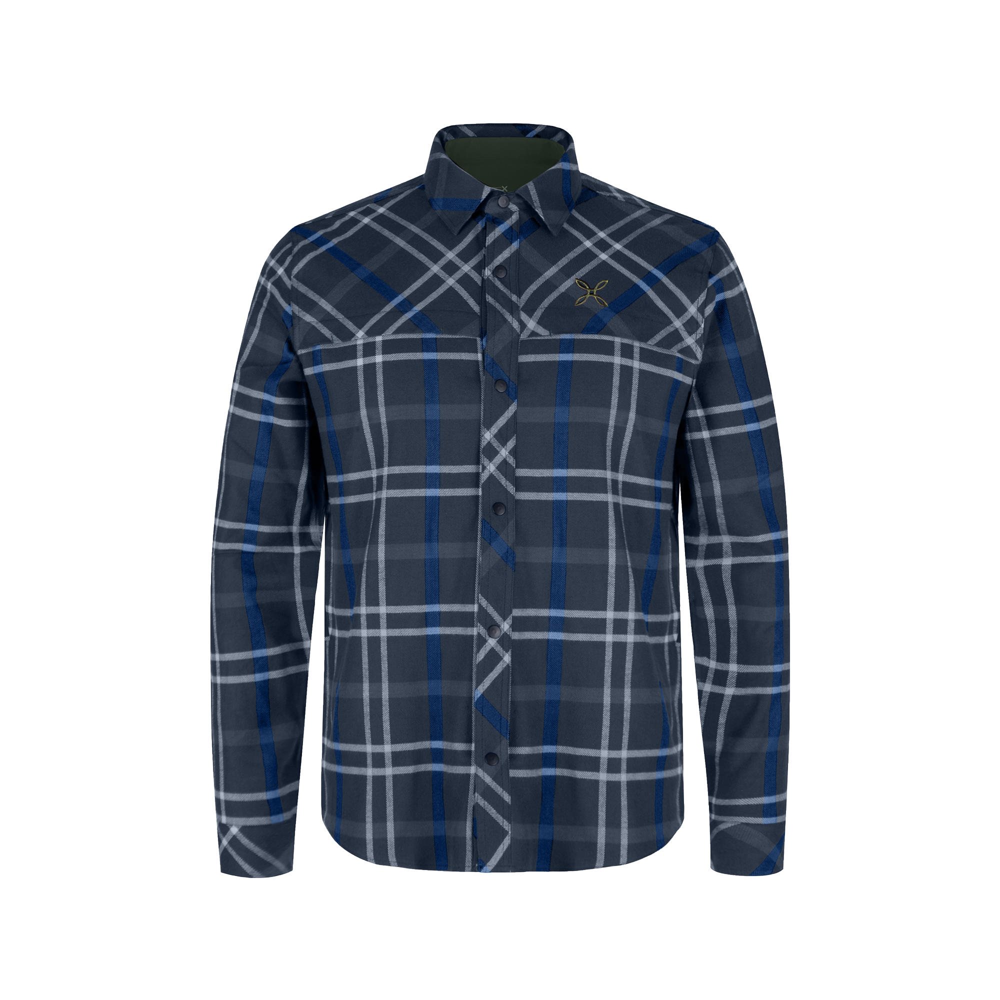 montura-check-camicia-uomo-in-cotone image 2