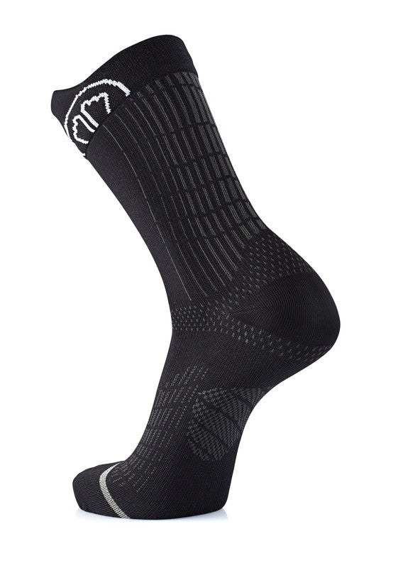sidas-run-anatomic-crew-calze-running-black-alte-polpaccio image 7