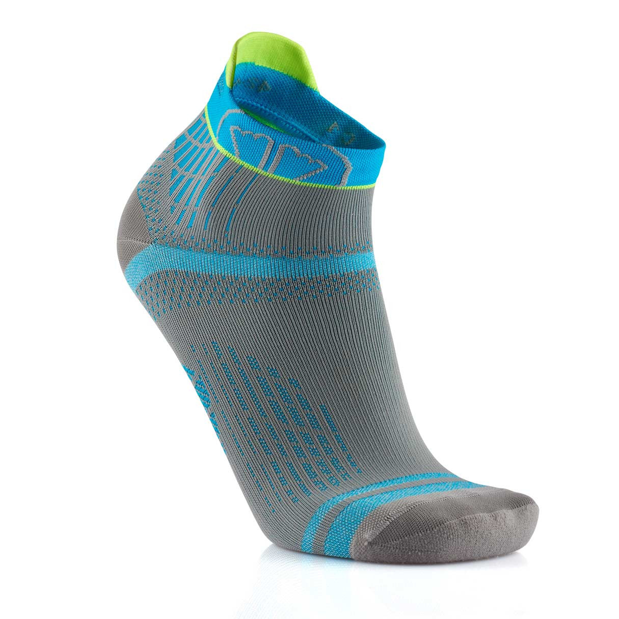 sidas-run-feel-calze-running-grey-turquoise image 4